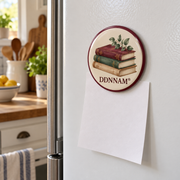 DDNNAM® Bookish Corner refrigerator magnet - Refrigerator lifestyle - product design rendering
