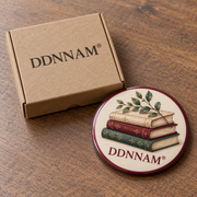 DDNNAM® Bookish Corner refrigerator magnet - Kraft packaging - product design rendering