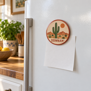 DDNNAM® Desert Cactus refrigerator magnet - Refrigerator lifestyle - product design rendering