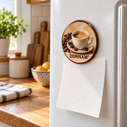 DDNNAM® Espresso Break refrigerator magnet - Refrigerator lifestyle - product design rendering
