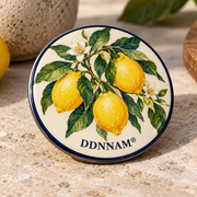 DDNNAM® Lemon Grove refrigerator magnet - Angled detail - product design rendering