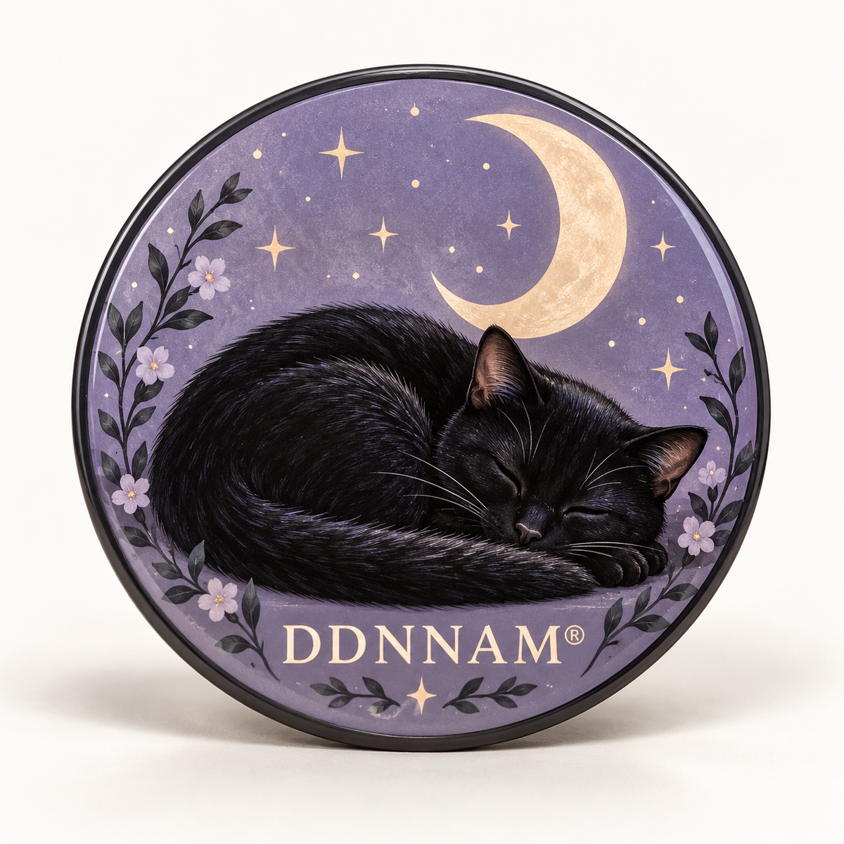 DDNNAM® Moonlit Cat refrigerator magnet - Front hero - product design rendering