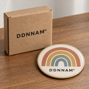 DDNNAM® Rainbow Arch refrigerator magnet - Kraft packaging - product design rendering