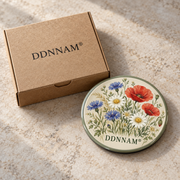 DDNNAM® Wildflower Meadow refrigerator magnet - Kraft packaging - product design rendering